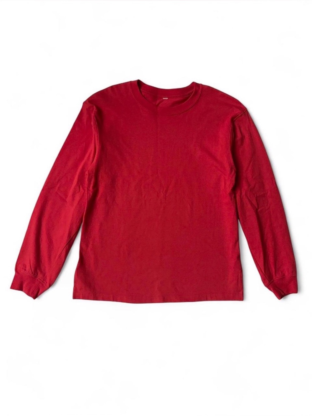 Uniqlo Red Cotton Crewneck Sweater Size XS